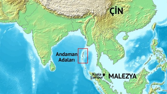 Kayıp Malezya uçağı Andaman Adaları'na gidiyormuş