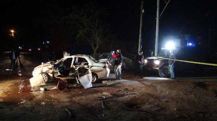 Mardin'de otomobil patladı: 1 ölü 1 yaralı