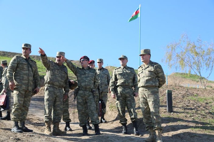 Genelkurmay Özel Kuvvetler Komutanı Azeri cephesinde