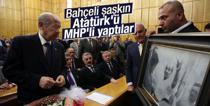 MHP'li aday bozkurt işaretini karıştırdı