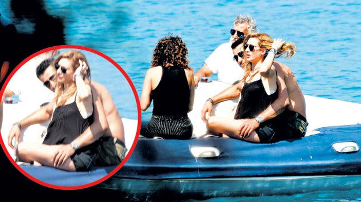 Kenan İmirzalıoğlu Sinem Kobal'a tektaş aldı
