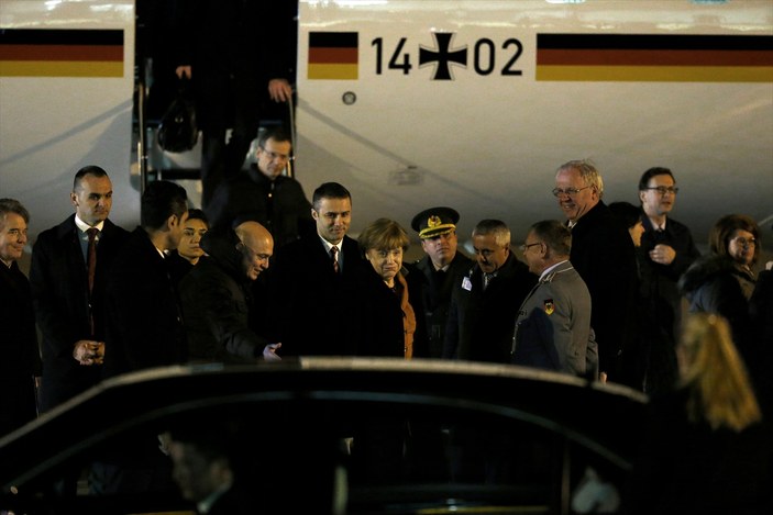 Almanya Başbakanı Angela Merkel Ankara'da
