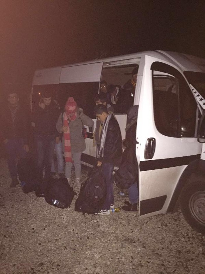 Edirne’de 115 Suriyeli göçmen yakalandı