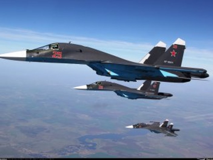 Rusya'dan Karadeniz kıyısına 40 savaş uçağı nakliyatı