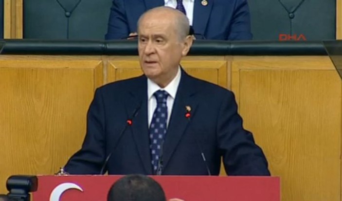 Bahçeli'nin grup toplantısı konuşması