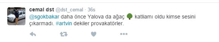 Şahan Gökbakar'dan Artvin eylemcilerine destek