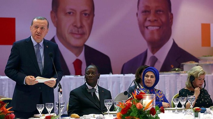 Erdoğan Fildişi Sahili'nde: Size güzel haberler getirdim