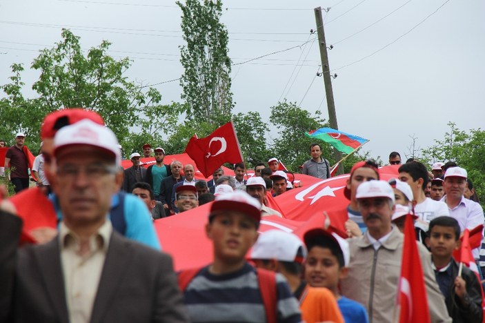 Kahramanmaraş'ta soykırım iddialarına karşı yürüyüş