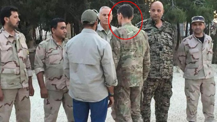FETÖ'ye sahip çıkan ABD'li general YPG'yi ziyaret etmişti