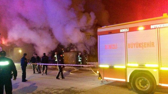 Denizli'de 2 ayrı evde yangın: 2 ölü