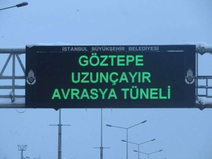 İstanbul'da yollar boşaldı