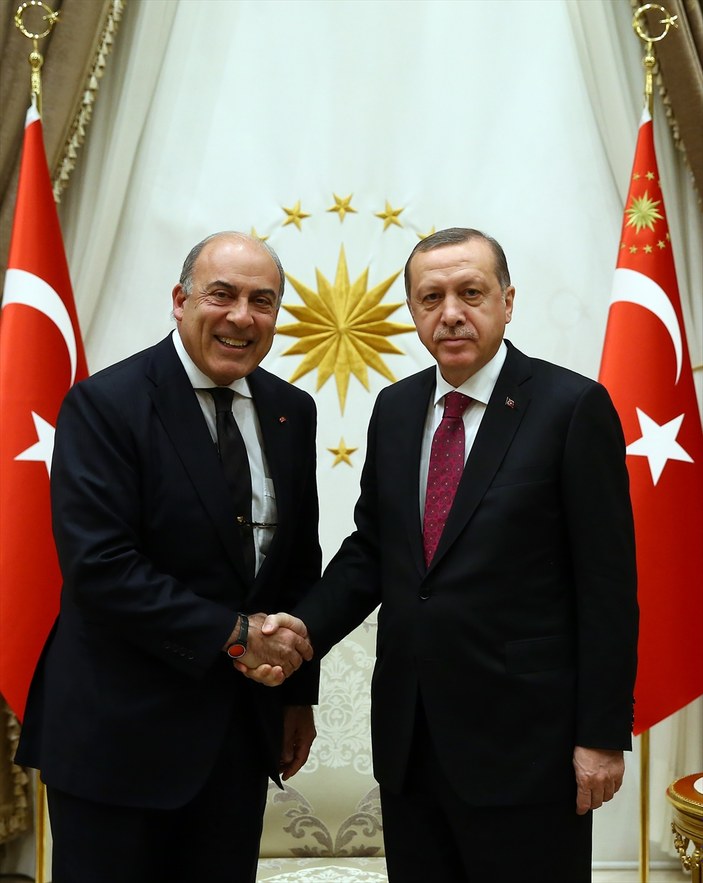 Cumhurbaşkanı Erdoğan Coca Cola CEO'su Kent'le görüştü