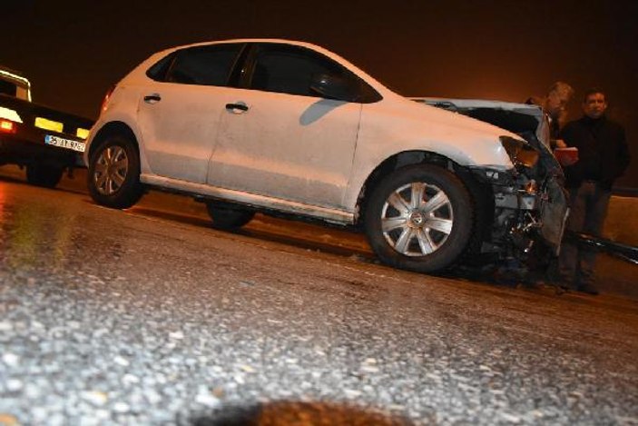 İzmir'de buzlanma kazaları