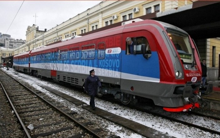 Kosova’da olası tren faciası son anda önlendi