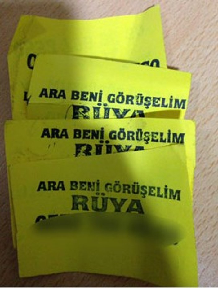 Konya'da fuhuş amaçlı kartvizit asanlara suçüstü