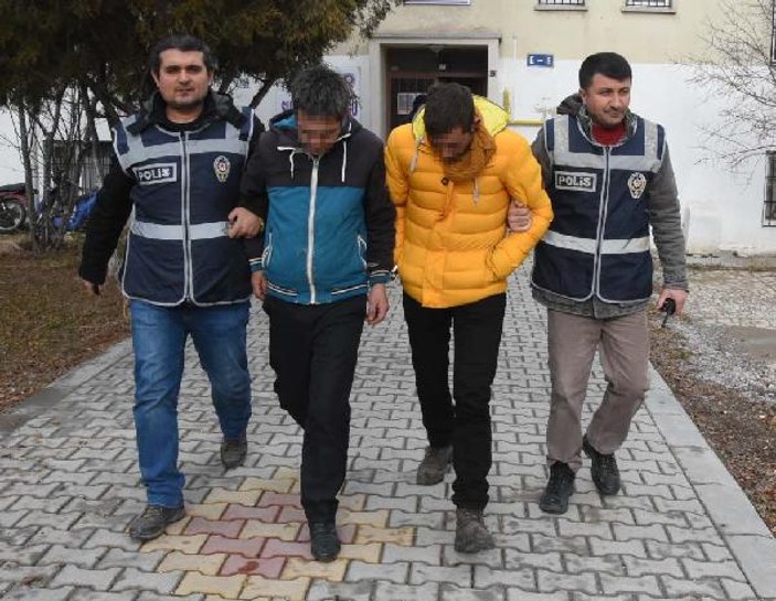 Kütahya'da çelik kapı hırsızları yakalandı