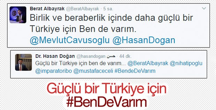 Mustafa Demir'den EVET kampanyasına anlamlı destek
