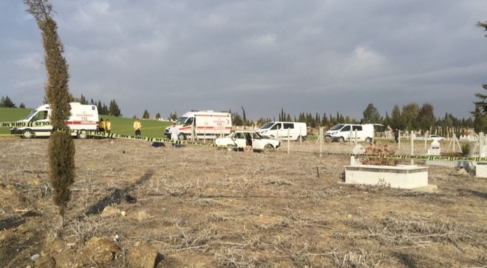 Adana'da mezarlıkta 3 ceset bulundu