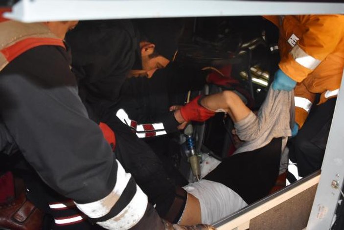 Konya'da kaza: 1 ölü, 46 yaralı