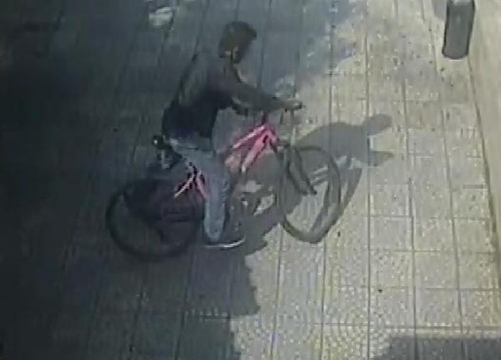 Çaldığı bisikleti 35 liraya satmış