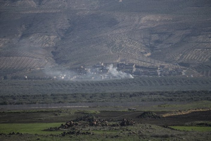 Afrin'deki PKK mevzileri vuruldu
