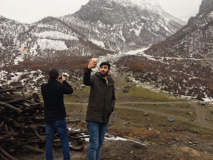 Şırnak'ta çığ düştü