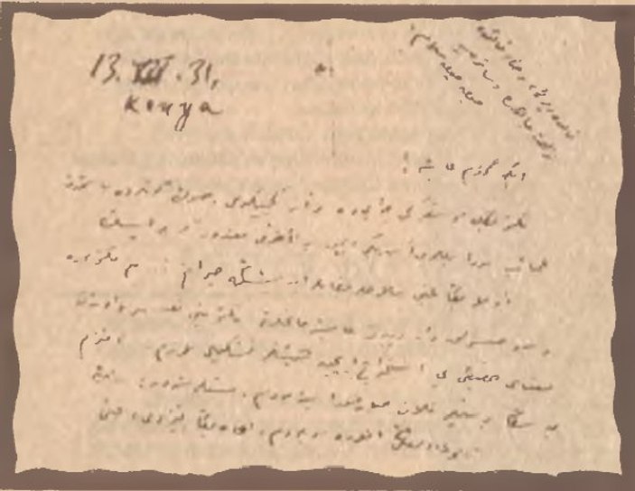 Sabahattin Ali'nin özel mektupları