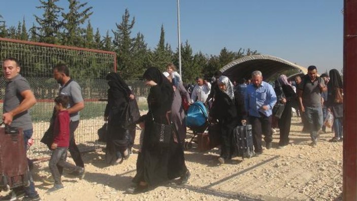 30 bini aşkın Suriyeli, bayram için ülkesine gitti