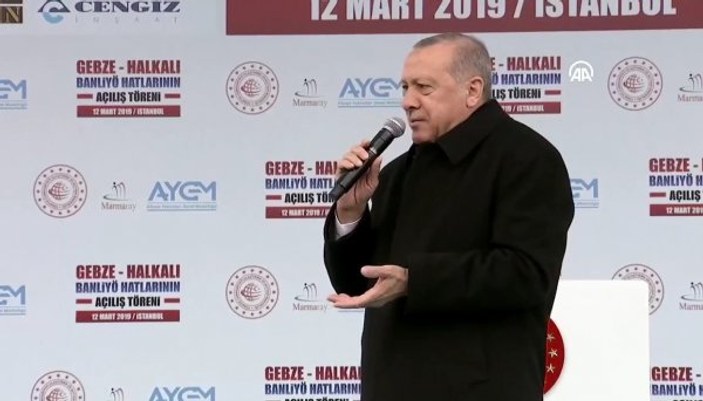 Erdoğan: Günde 1 milyon 700 bin yolcu taşıyacak