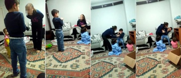 Üvey oğluna şiddet gösteren anne serbest