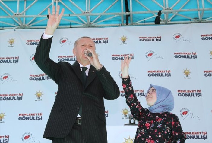Cumhurbaşkanı Erdoğan Ereğli'de konuştu