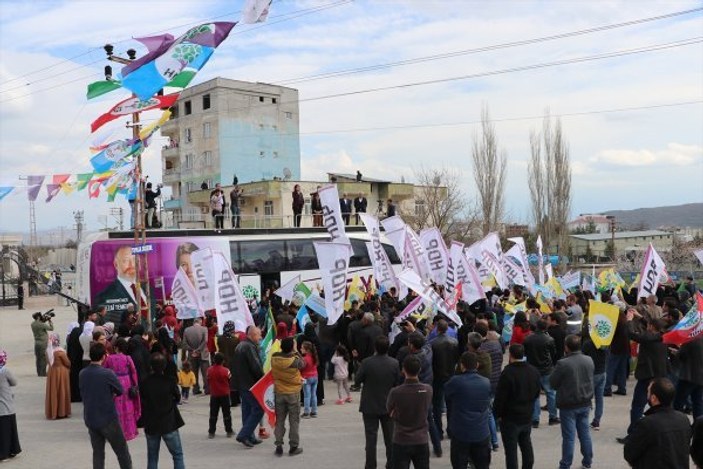 Kayseri'de bağımsız aday miting düzenledi