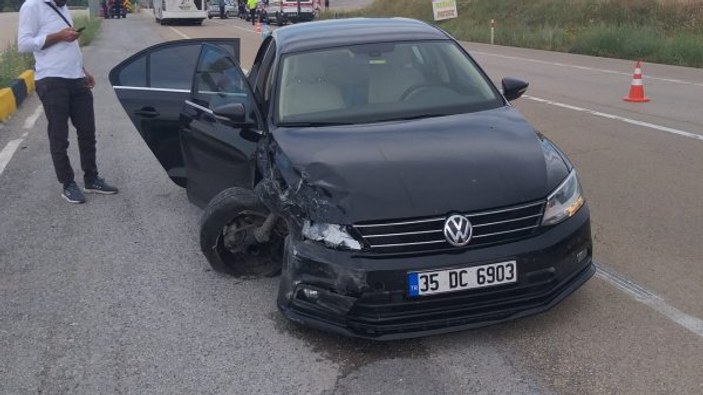 Kırıkkale'de zincirleme trafik kazası: 5 yaralı