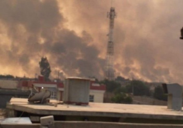 Musul’daki yangın, 3 gün sonra kontrol altında