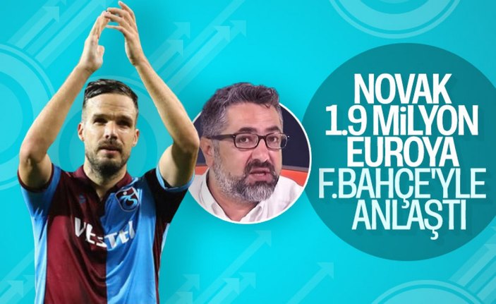 Trabzonspor'u Novak'ın menajerleri zorluyor