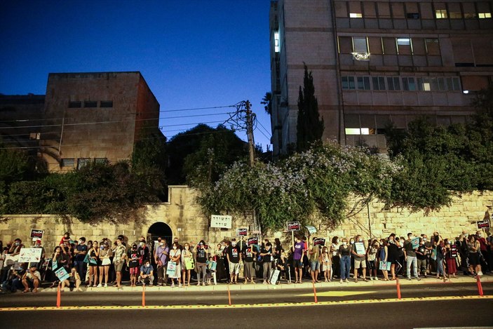 İsrail'de Başbakan Netanyahu karşıtı gösteri düzenlendi