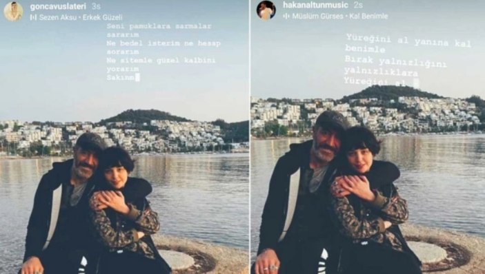 Gonca Vuslateri ve Hakan Altun aşka geldi