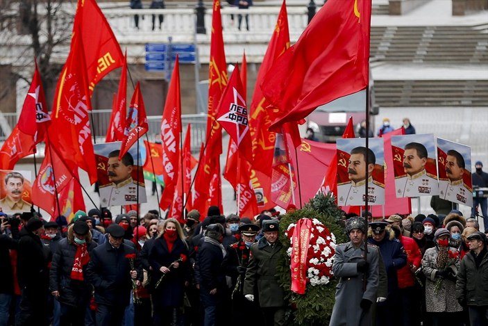Rusya'da Joseph Stalin'in 141'inci doğum günü kutlandı