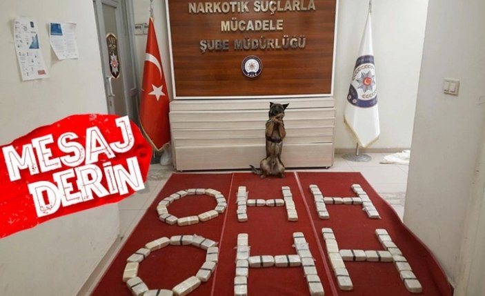 Muş'ta narkotikten 'ohh' paylaşımı