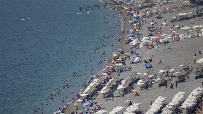 Antalya'ya gelen turist sayısı