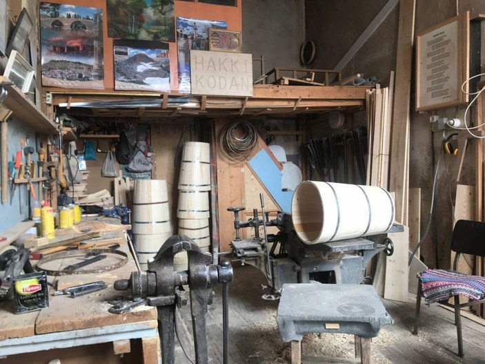 Bayburt'ta marangozluk mesleği sürüyor