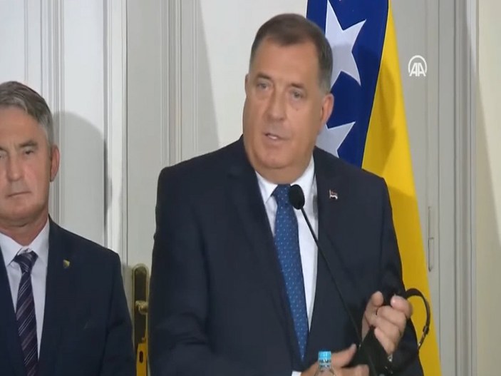 Bosna Hersek Devlet Başkanlığı Konseyi Başkanı Dodik'in Cumhurbaşkanı Erdoğan'a güveni