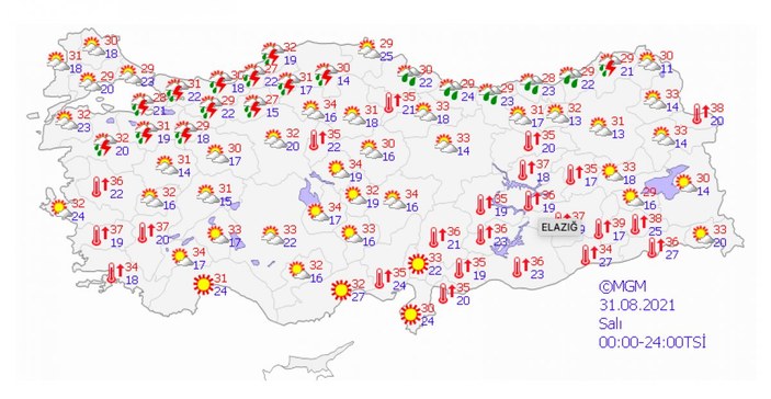 Marmara ve Karadeniz için kuvvetli yağış uyarısı