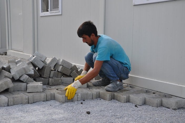 Kastamonu’da, selzedeler için  konteyner evler inşa ediliyor