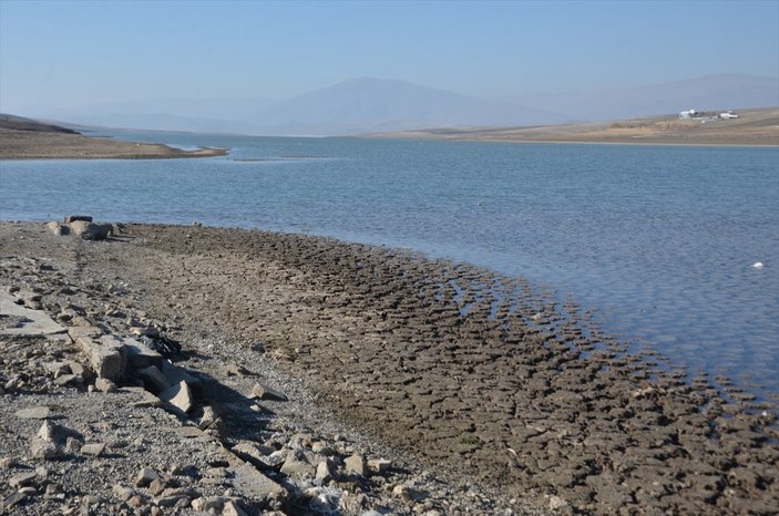 Muş Alparslan-1 Barajı'nda kuraklık