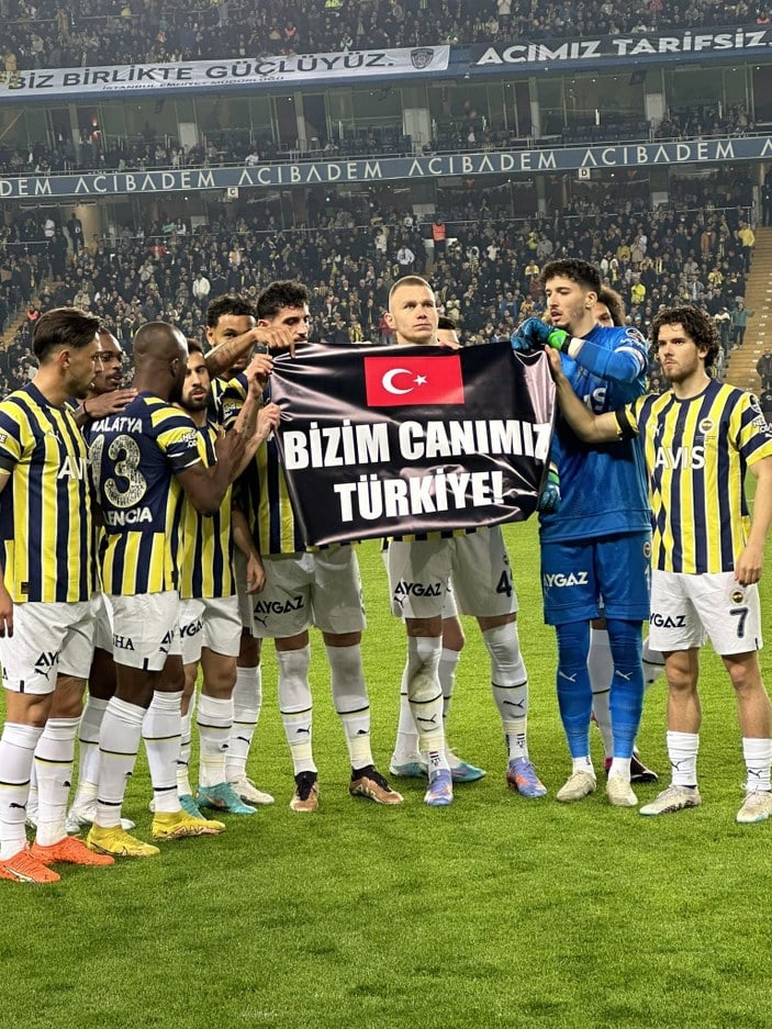 Fenerbahçe'den anlamlı gol sevinci