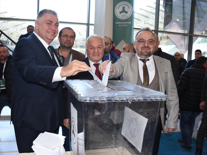 Giresunspor'un yeni başkanı Nahid Ramazan Yamak oldu