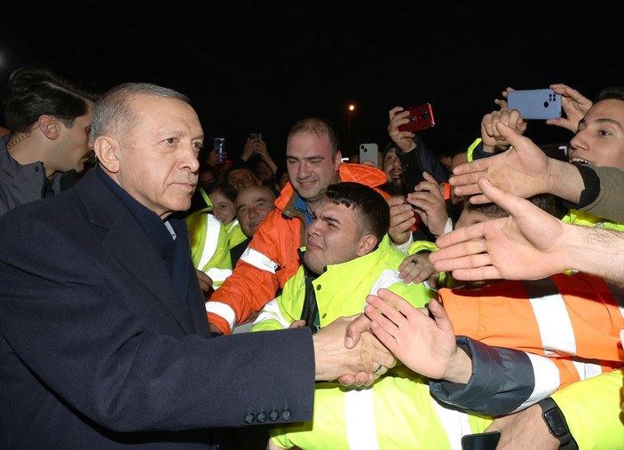 Cumhurbaşkanı Erdoğan, Malatya'daki konteyner kenti ziyaret etti
