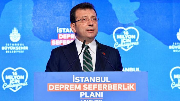 İBB Başkanı Ekrem İmamoğlu, İstanbul Deprem Seferberlik Planı'nı açıkladı