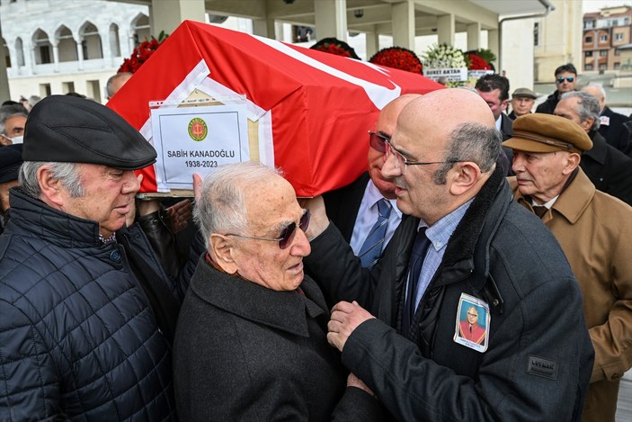 Sabih Kanadoğlu için Ankara'da cenaze töreni düzenlendi